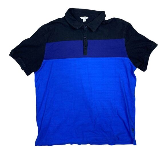 Calvin Klein Color Block Polo Mens Size XL - Picture 1 of 5